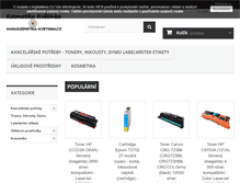 Tablet Screenshot of kosmetika-kvetinka.cz